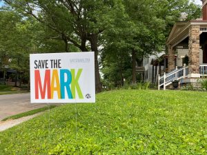 Save The Mark Yard Sign